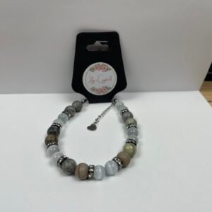 Planet-Themed Crystal Bracelet