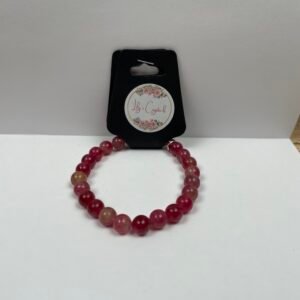 Sunset Red Crystal Bracelet