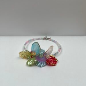 Rainbow Flower Bracelet