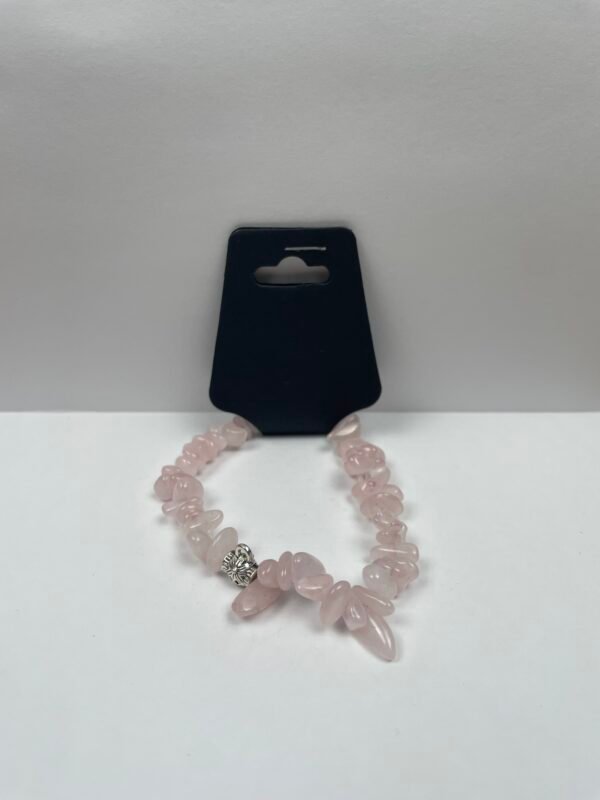 Pink Rock Crystal Bracelet