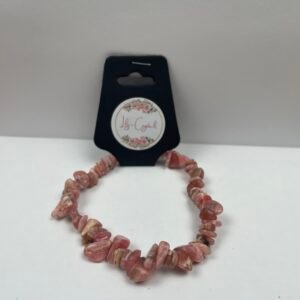 Light Pink Rock Crystal Bracelet