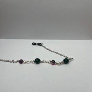 Dark Green Marble Glasses Chain