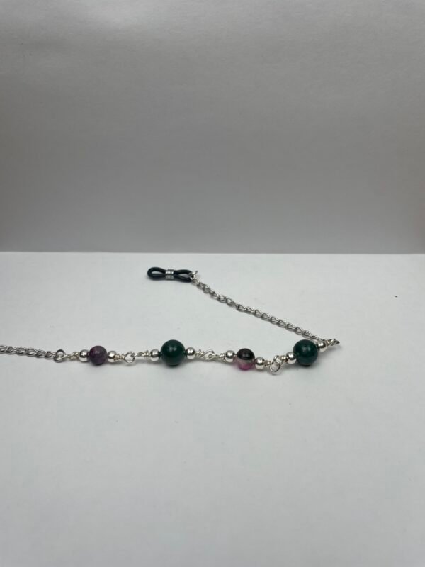 Dark Green Marble Glasses Chain