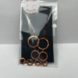 Multiple Loop Copper Earrings